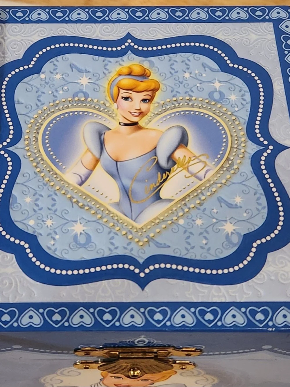 Disney Parks Cinderella Musical Jewelry Box 